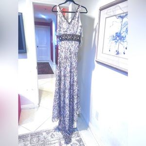 Spring and summer evening dress. (new)
